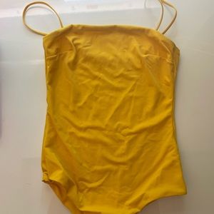 One piece bathing suit